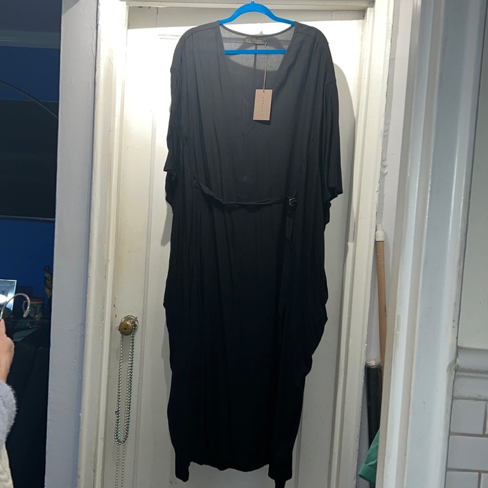 Nicholas k sierra dress black size medium rare luxury mumu
